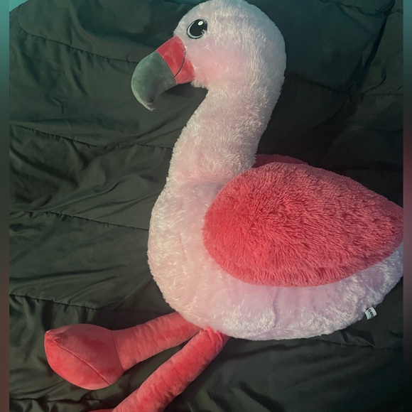 Goffa Giant Flamingo Plush About 4 Feet Tall - Picture 2 of 4